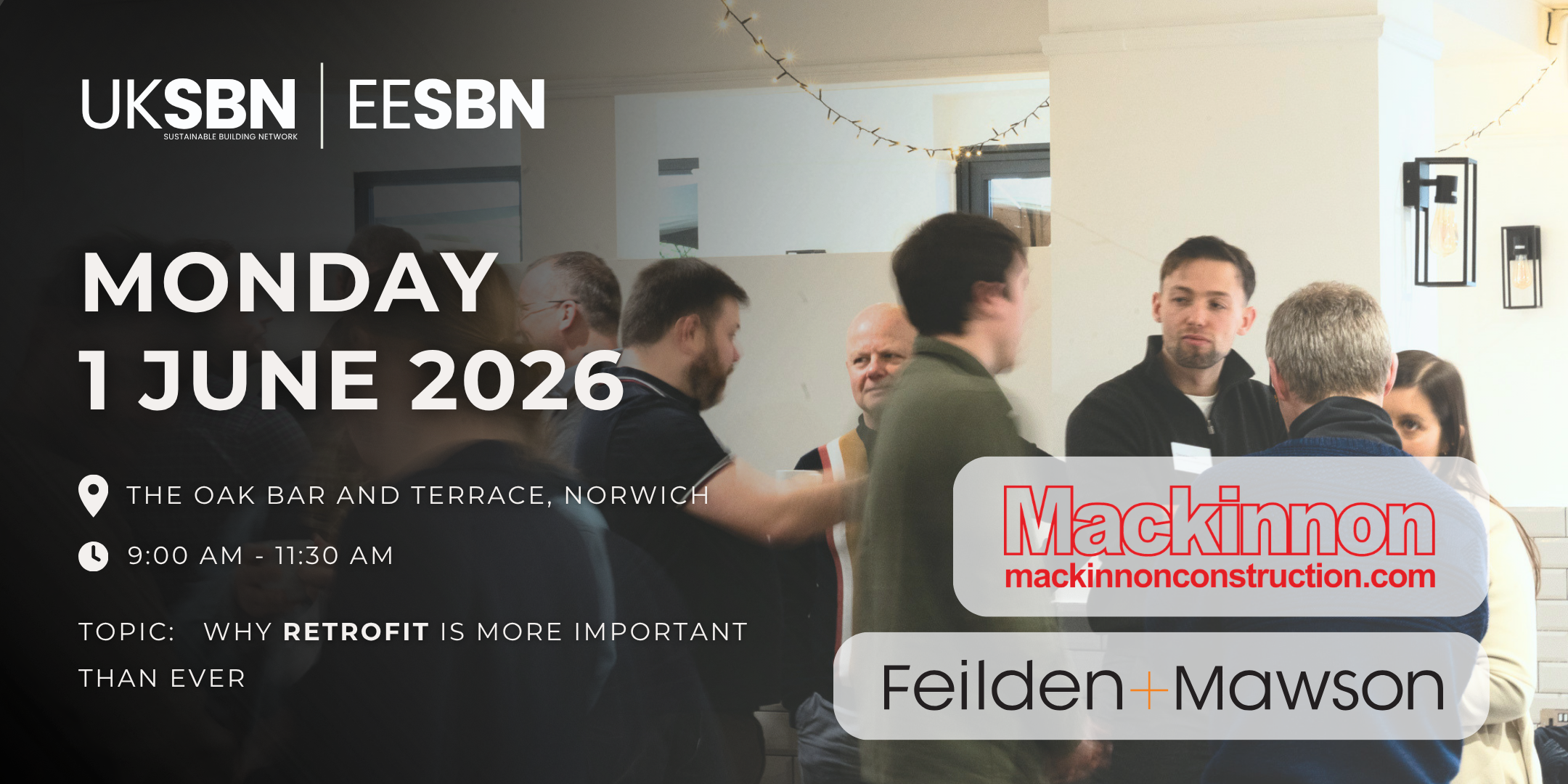 Retrofit Sustainable Construction Networking Event