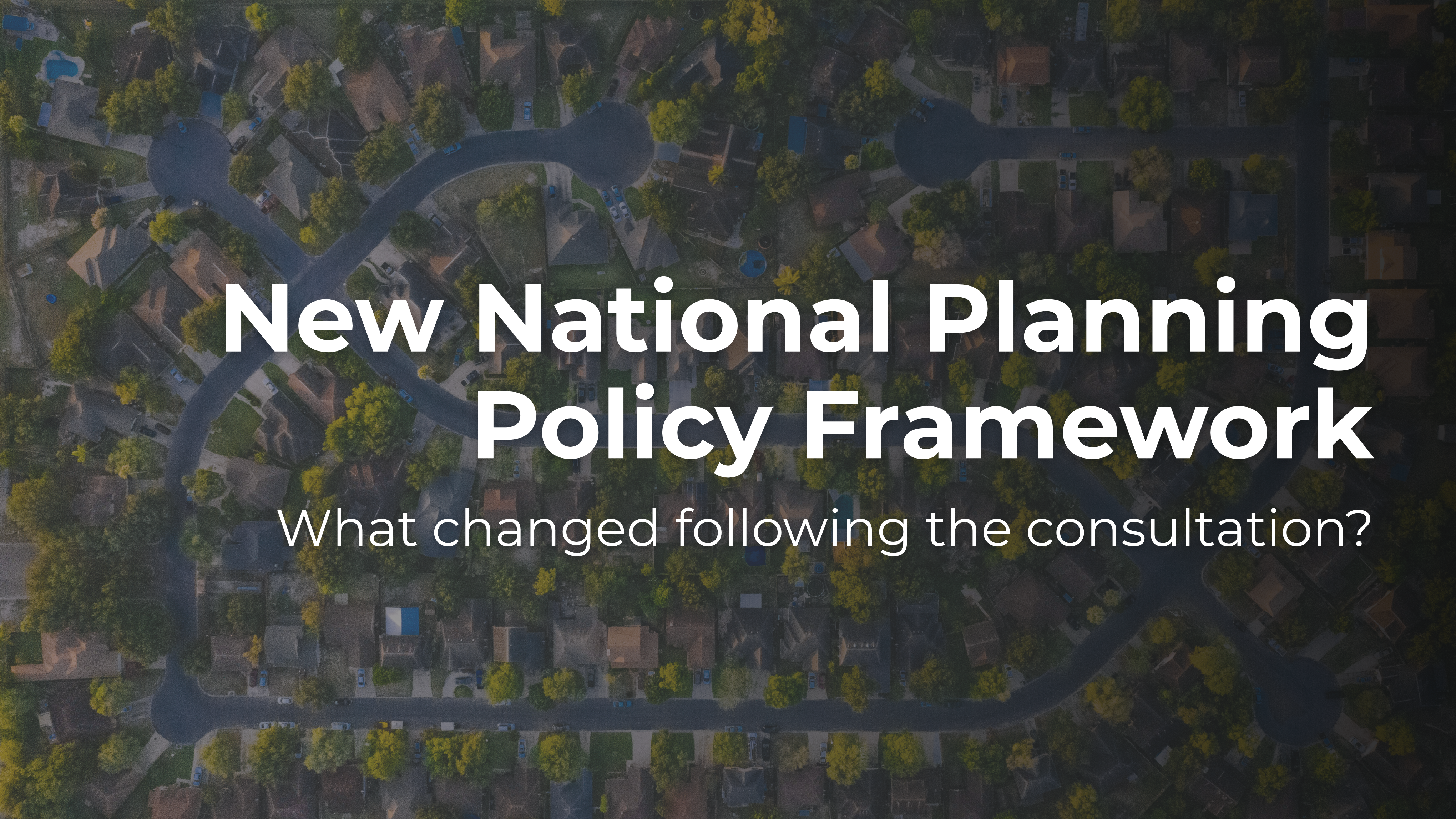 New NPPF