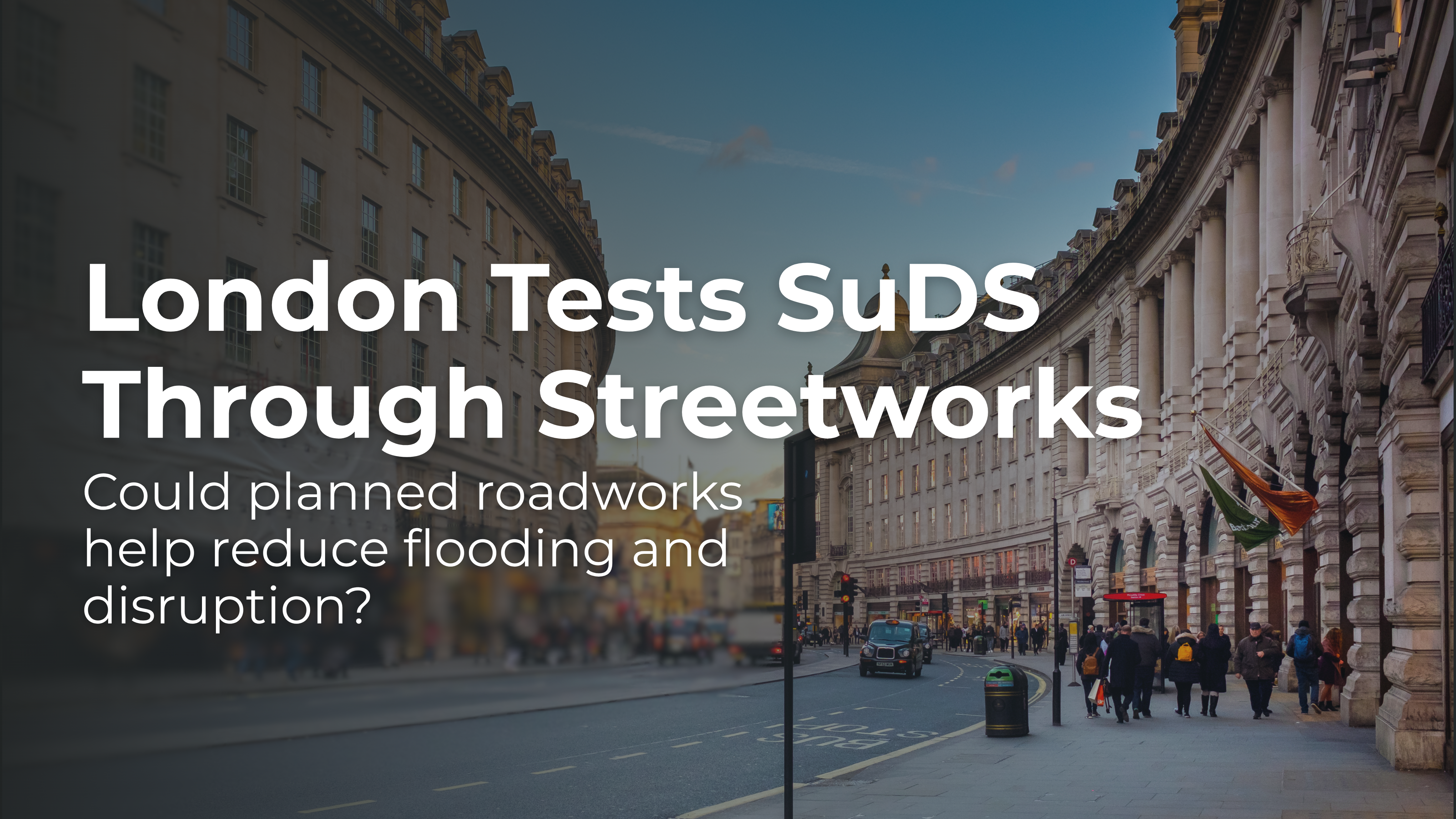 SuDS through streetworks